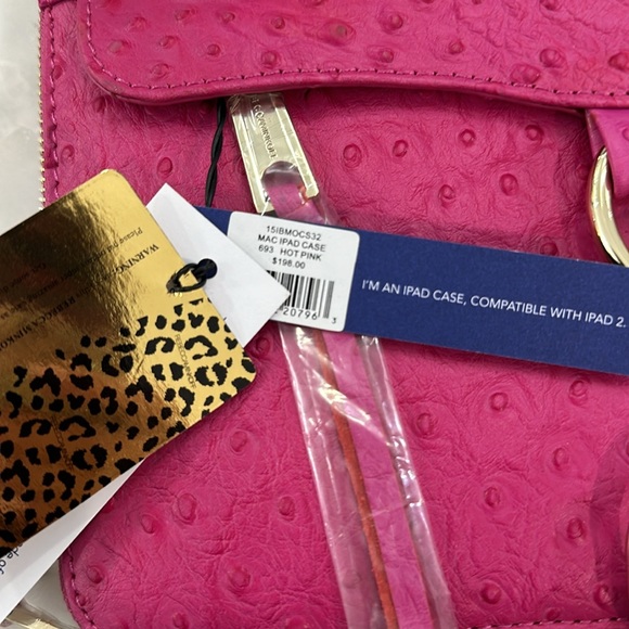 REBECCA MINKOFF HOT PINK IPAD CASE - Picture 6 of 8